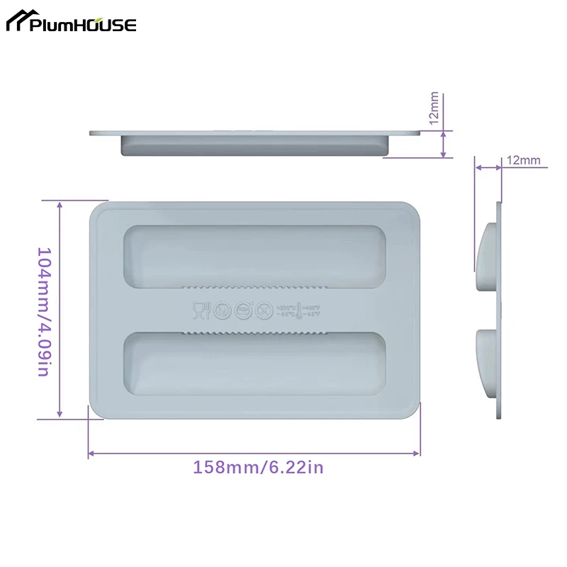 Food Cover Silicone Toaster Dust Cover Breakfast Machine Cover Toaster Upper Lid Protective Kitchenware Covers Upper Lid