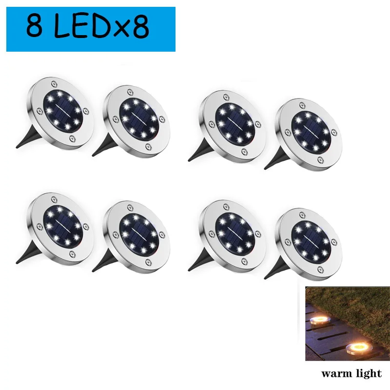 warm Light 8pcs