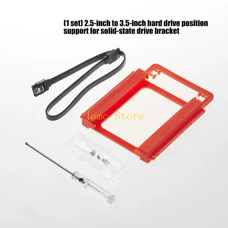 LX0B SSD 어댑터 2.53.5인치 컨버터용 충격 방지 하드 디스크 드라이브 장착