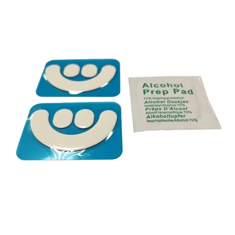 Enhanced Mouse Glides Stickers Pad Replacement - Rounded, Curved Design (Set of 2)
