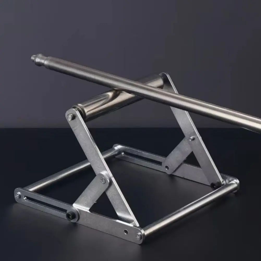 Table Saw Stand Adjustable Cutting Machine Support Frame Rust-proof Adjustable Height Metal Cutting Machine Work Support Stand table saw stand