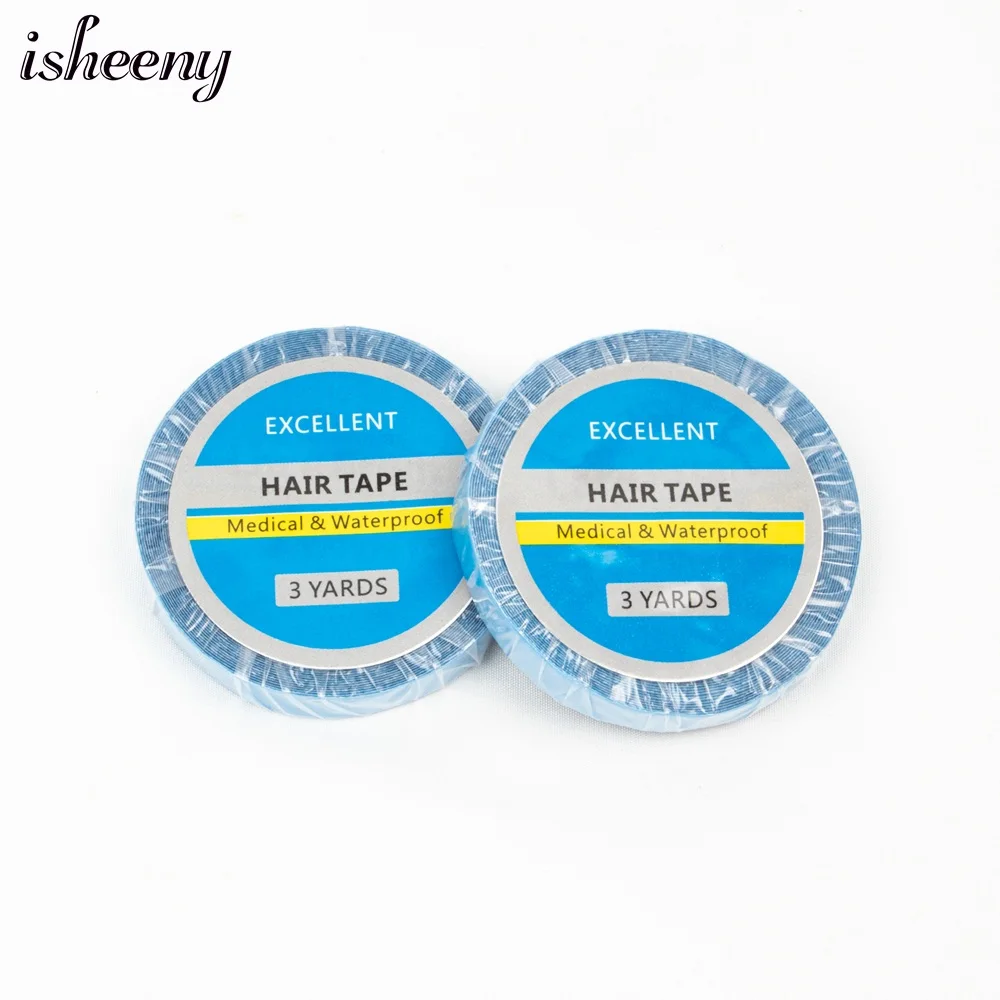 3y Double Sided Hair Extension Tape Adhesive Wig Tape Sticker Glue Strips Waterproof Tape for Wigs Salon Barber Accessories