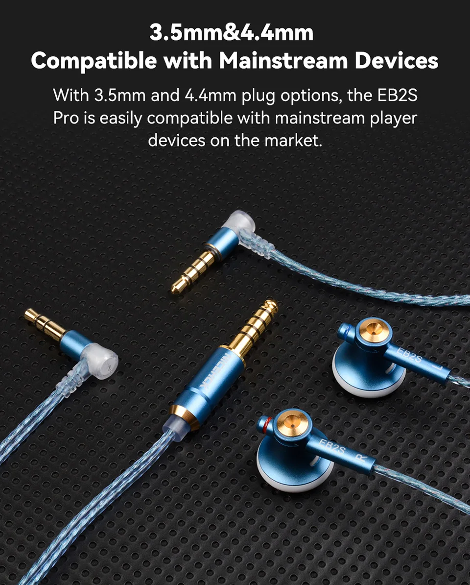 Cabeça Chata Earbud HIFI Fone De Ouvido