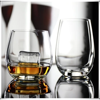 Bicchiere d'acqua in cristallo bicchieri da whisky a forma di uovo regalo perfetto per gli amanti dello Scotch colazione tazze per succo di latte bicchieri per feste 1