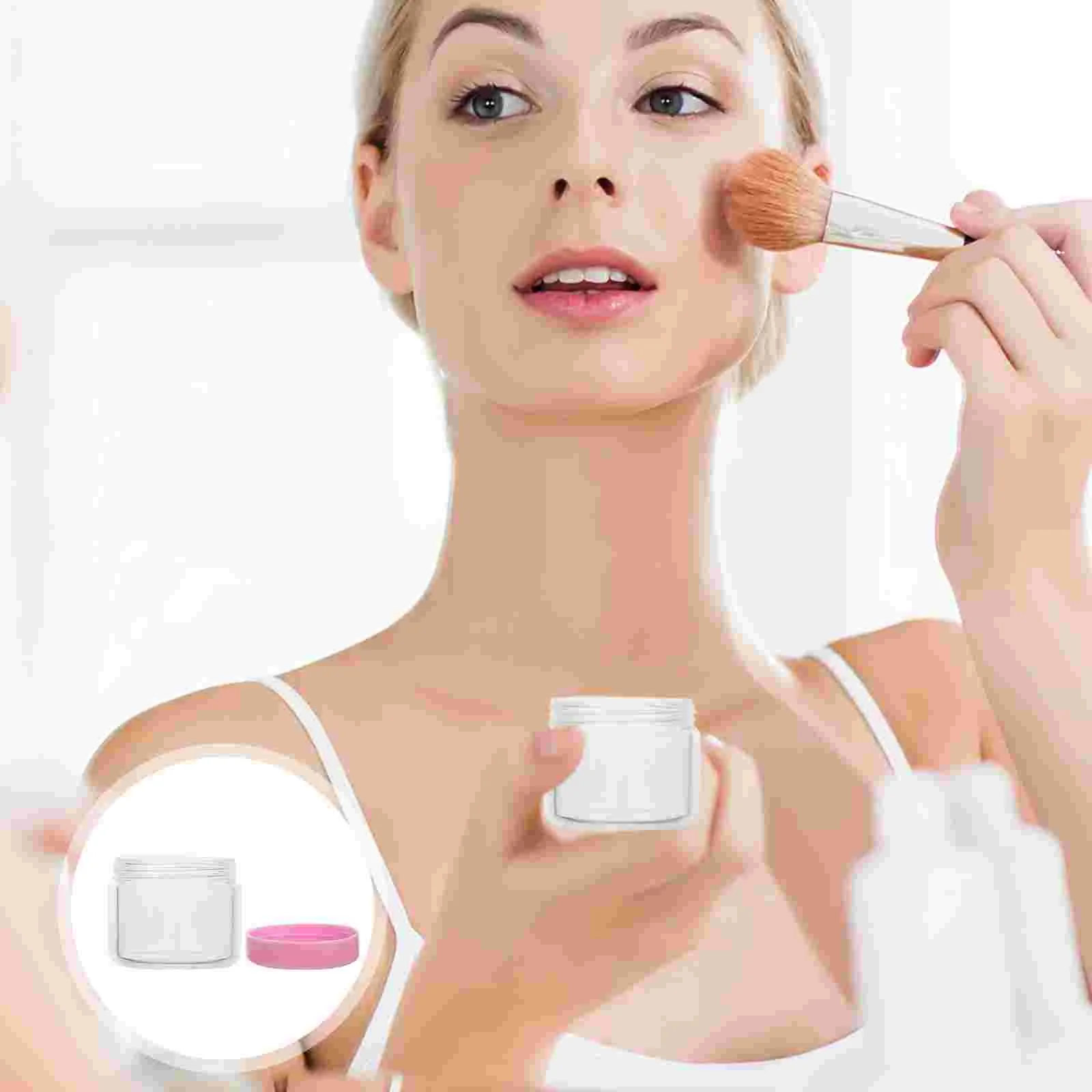 

20 Pcs Plastic Cream Jar Creams Jars Container Bottle Facial Holder Makeup Mask Spoons Pp Cosmetics