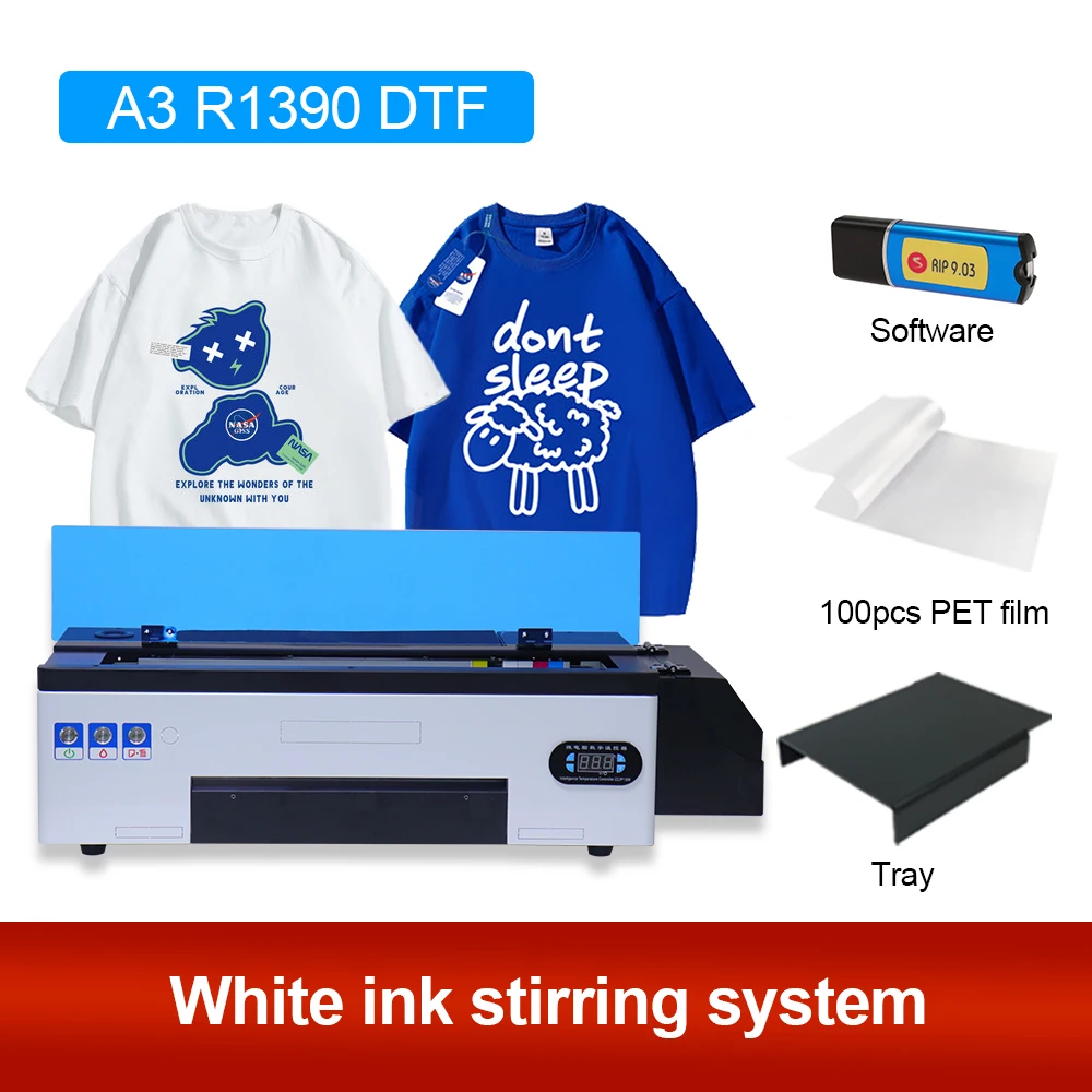 DTF Printer A3 T-shirt Printing Machine for T-shirt Print PET Transfer Film  DTF Heat Press Transfer DTF Transfer Printer Machine - AliExpress