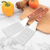 Stainless Steel Spatula and Grill Scraper Non Stick Durable Barbecue Cooking Tools Pizza Shovel Pancake Beef BBQ Utensils 3