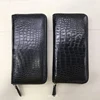 New Brand Luxury Business Men's Alligator Wallets Real Crocodile Genuine Leather Long Organizer Wallet Boy Card Holder Purse 1