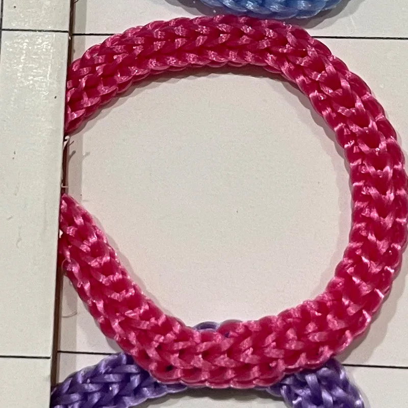 Vibrant 4mm Nylon Crochet Cord for Hand-Woven Macrame and Bracelets – Multiple Length Options