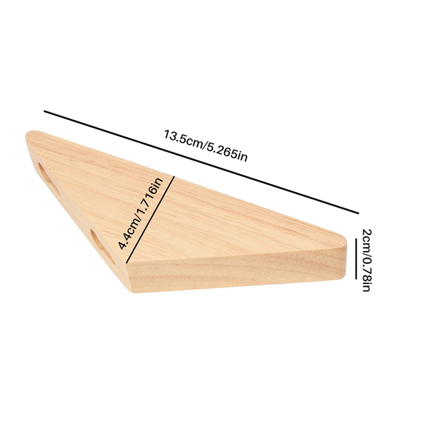 

8Pcs Natural Wood Clothes Hanger Coat Decorative Key Holder Hat Scarf Handbag Storage Hanger Bathroom Rack