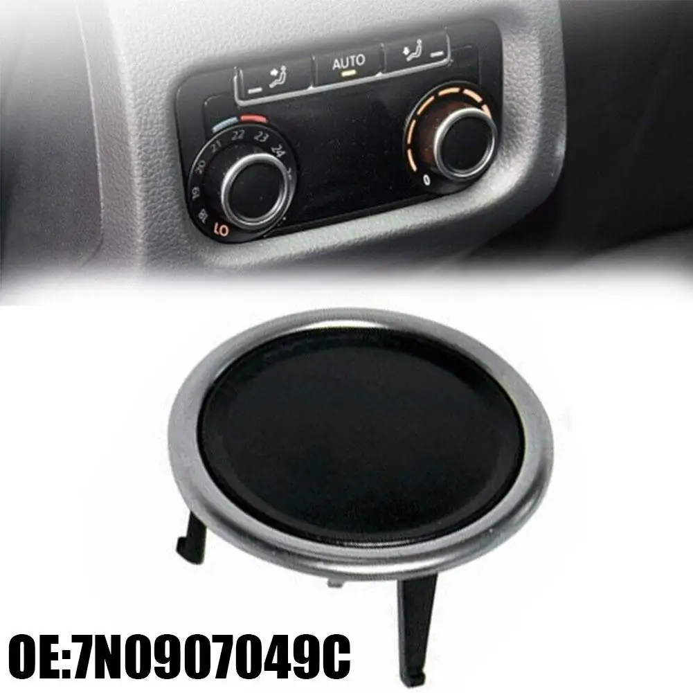 

For Volkswagen Sharan Rear Air Conditioning Knob Cover 7N0907049C Panel Plating Decorative Cover Accessories Auto M6P2