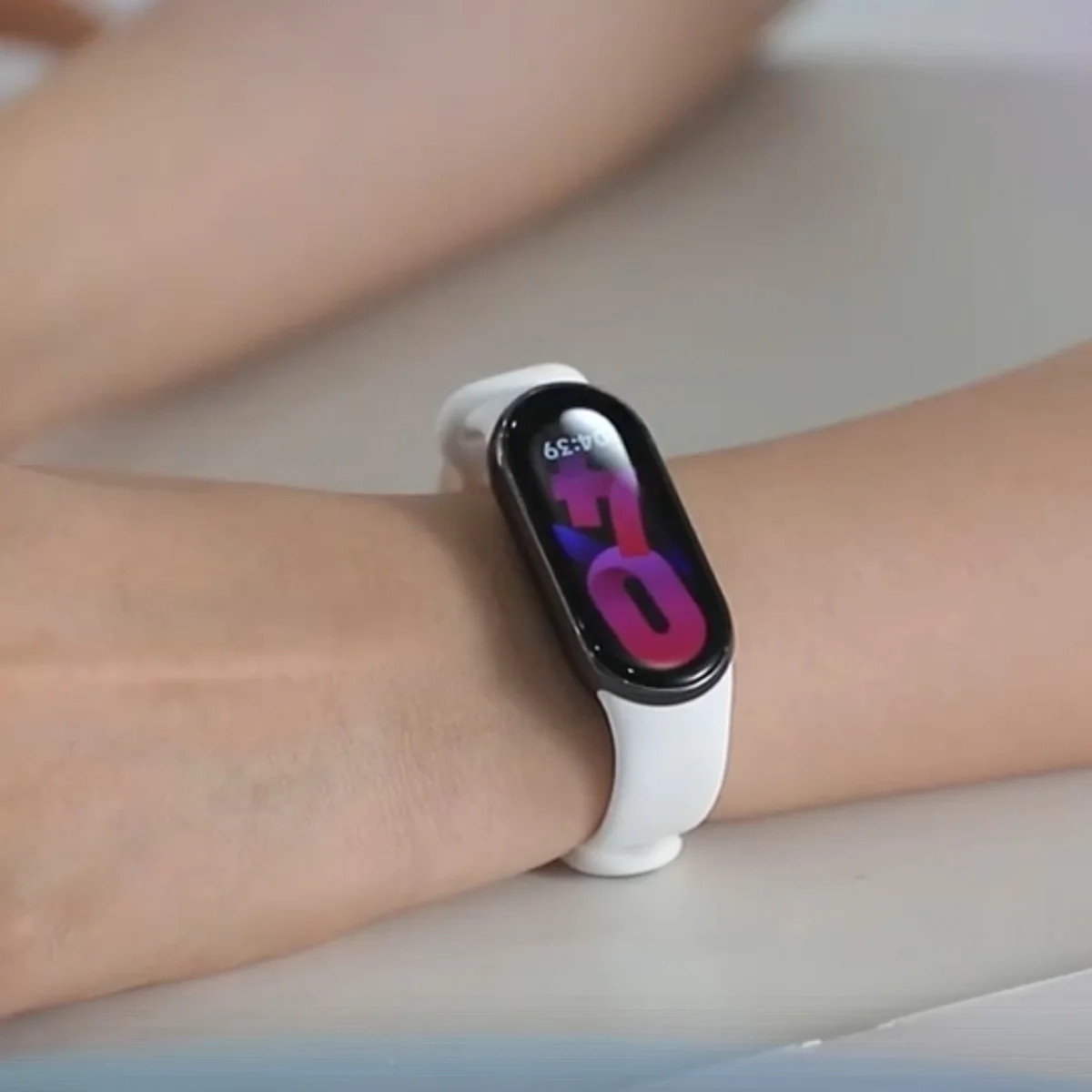 Silicone Sport Bracelet Rubber Smartwatch Band Strap