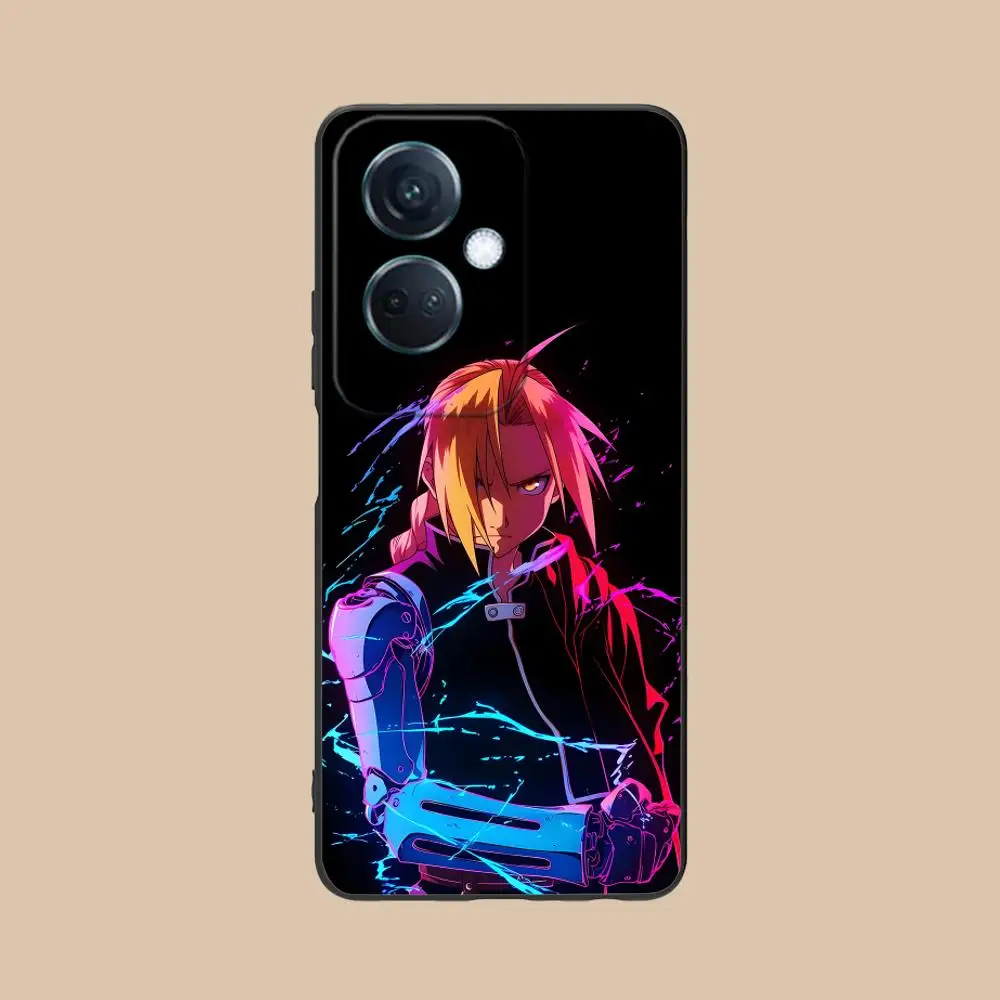 Fullmetal Edward Elric Vibrant Phone Case with Colorful Printing Design