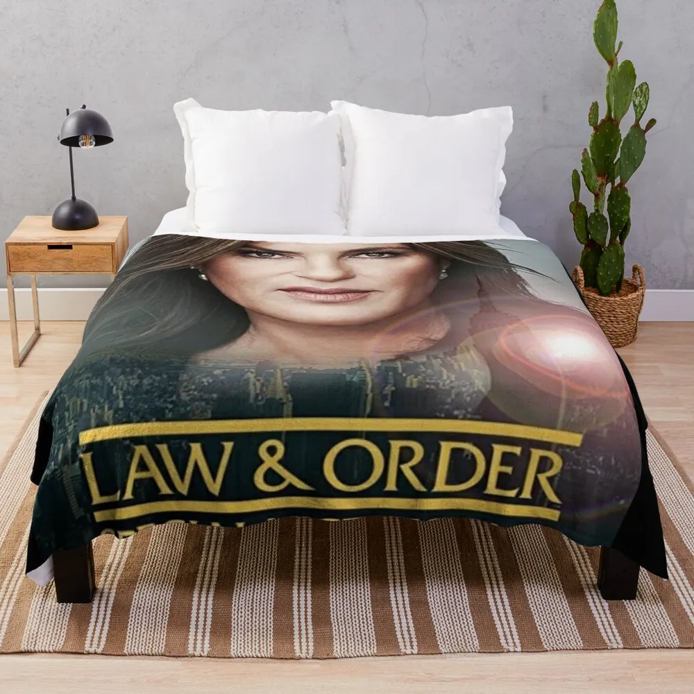 

Law & Order SVU Throw Blanket Large Blanket Giant Sofa Blanket Loose Blanket