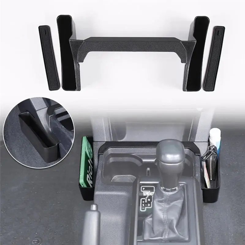 고품질 센터 콘솔 기어 시프트 오거나이저 트레이 토요타 타코마 2016-2022용 시프터 사이드 트레이 수납 박스 인테리어 액세서리