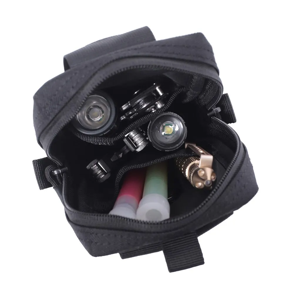 Tactical Pouch Multi-Purpose Compact Waist Bags Nylon Mobile Phone Belt Bag EDC Tool Storage Bag 5