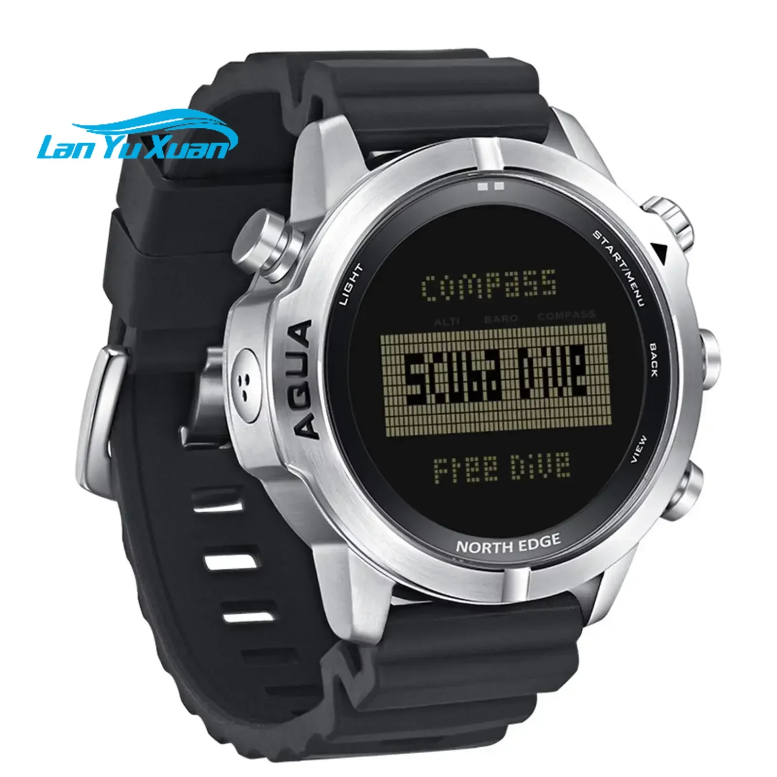 Orologio Subacqueo Digitale Per Uomo Computer Scuba Diving Es Polso Da Uomo Con Bussola Altimetro Barometro