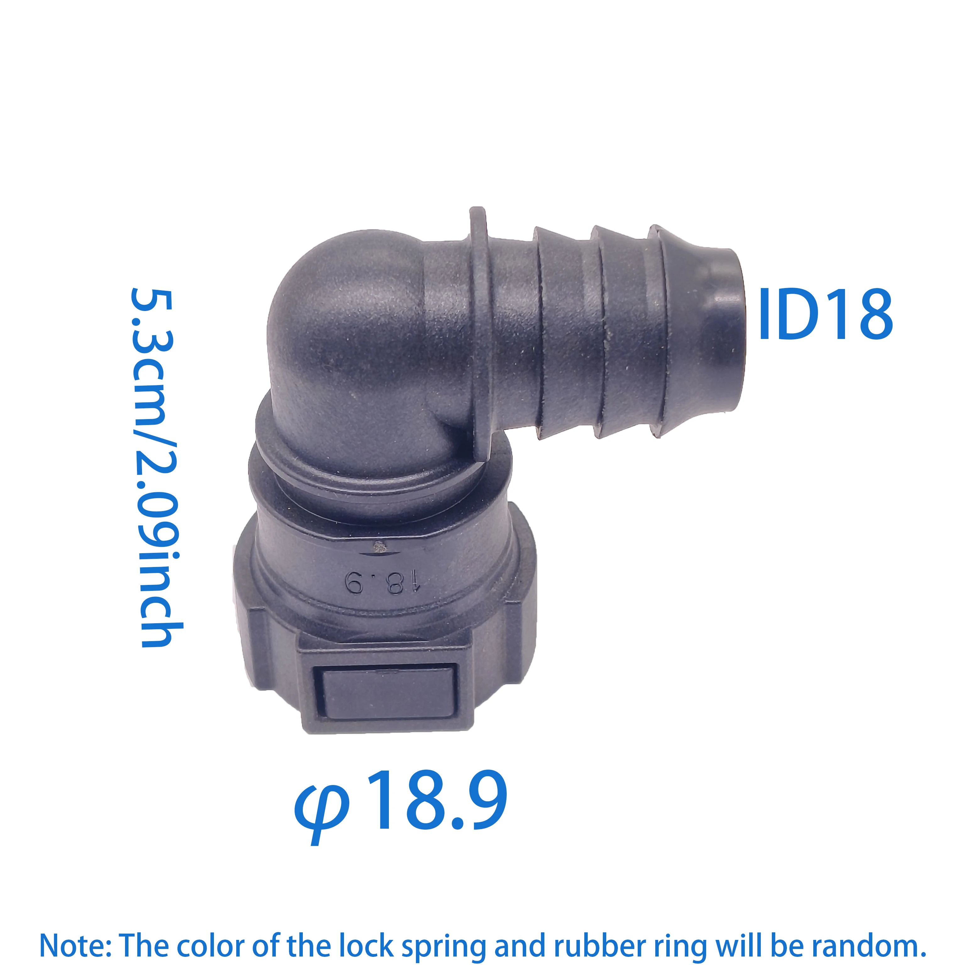 2pcs x 18.9 ID18 Auto Car Fuel Line Hose Quick Release Connector Carburetor Part High Quality Hot Sale