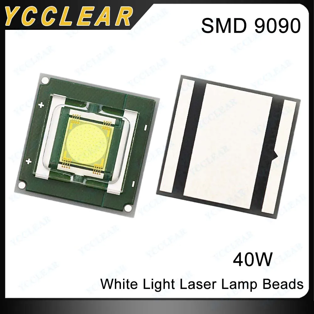 Высокое качество 40 Вт, белые 6000-8000 К, лазерные бусины 3000-4000LM SMD COB 9090, чип для фонарика «сделай сам», налобный фонарь, шахтерская лампа Высокое качество 40 Вт, белые 6000-8000 К, лазерные бусины 3000-4000LM SMD COB 9090, чип для фонарика «сделай сам», налобный фонарь, шахтерская лампа