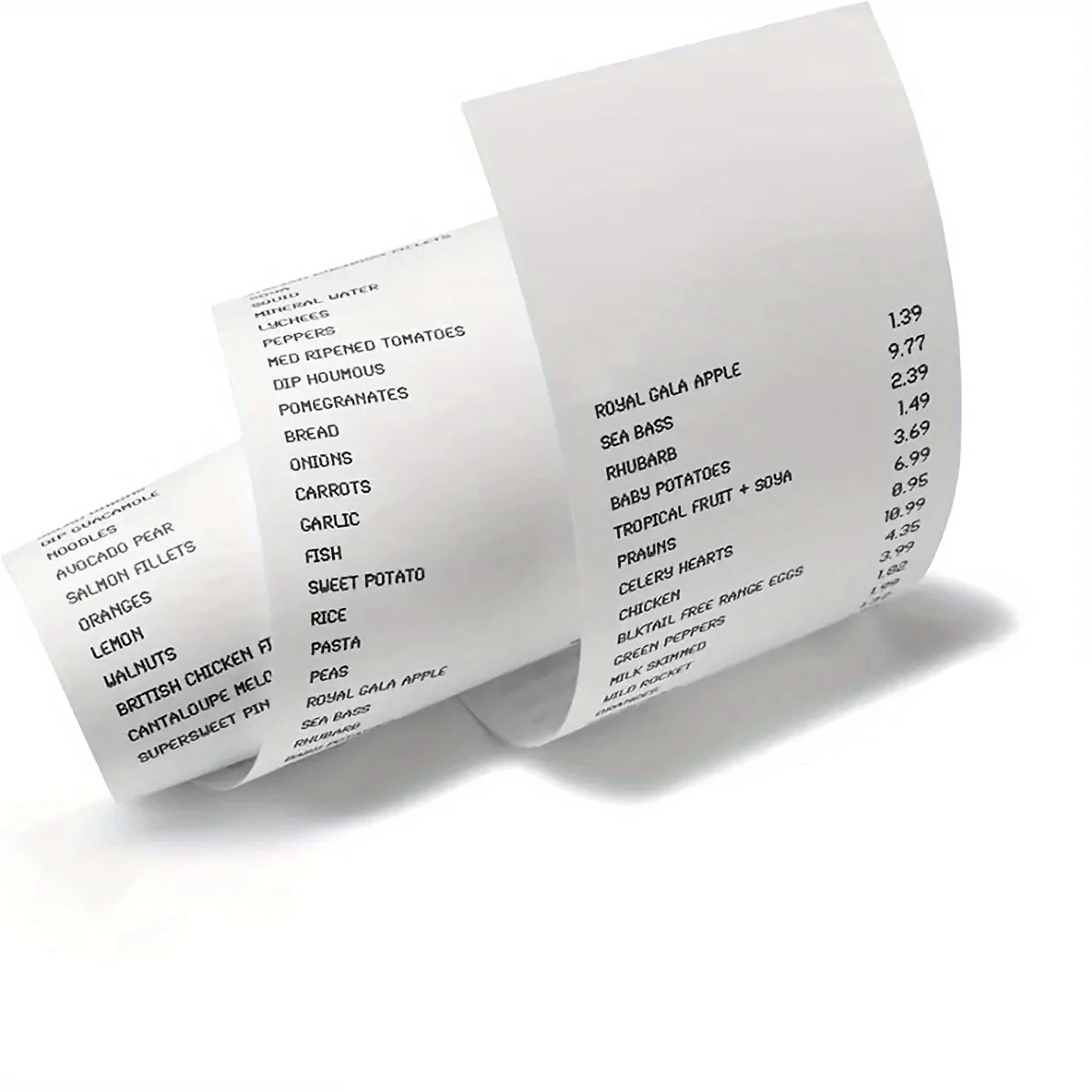 Thermal Paper 57x30mm POS Printer black Font 10 Rolls Mini Mobile Bluetooth Cash Register Roll Paper Bill Receipt Printing