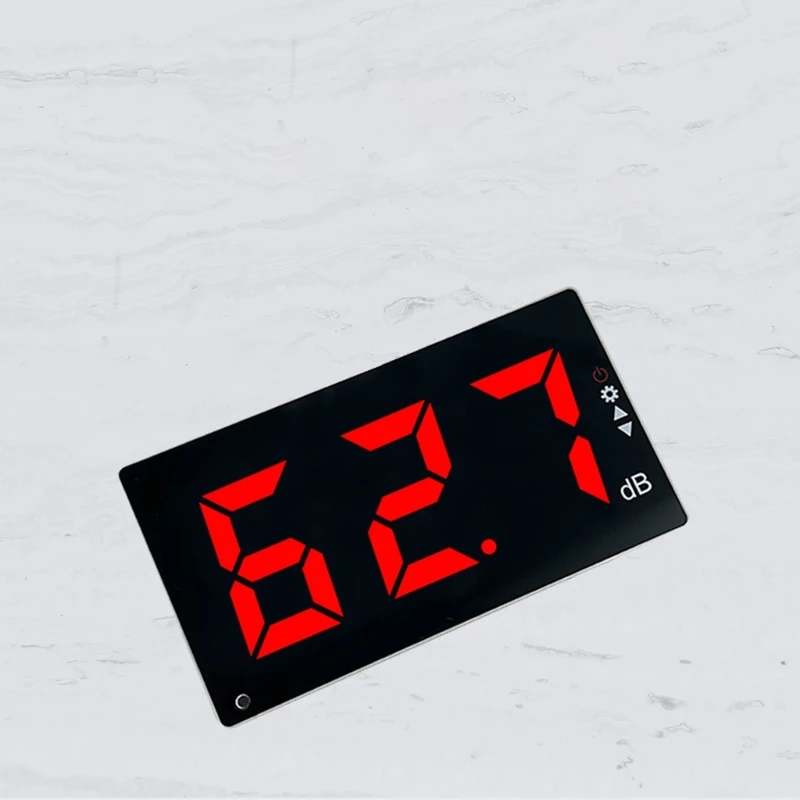 벽걸이 형 사운드 레벨 미터 30dB To130dB 소음 데시벨 모니터 Decibelim 측정은 PC와 연결할 수 있습니다