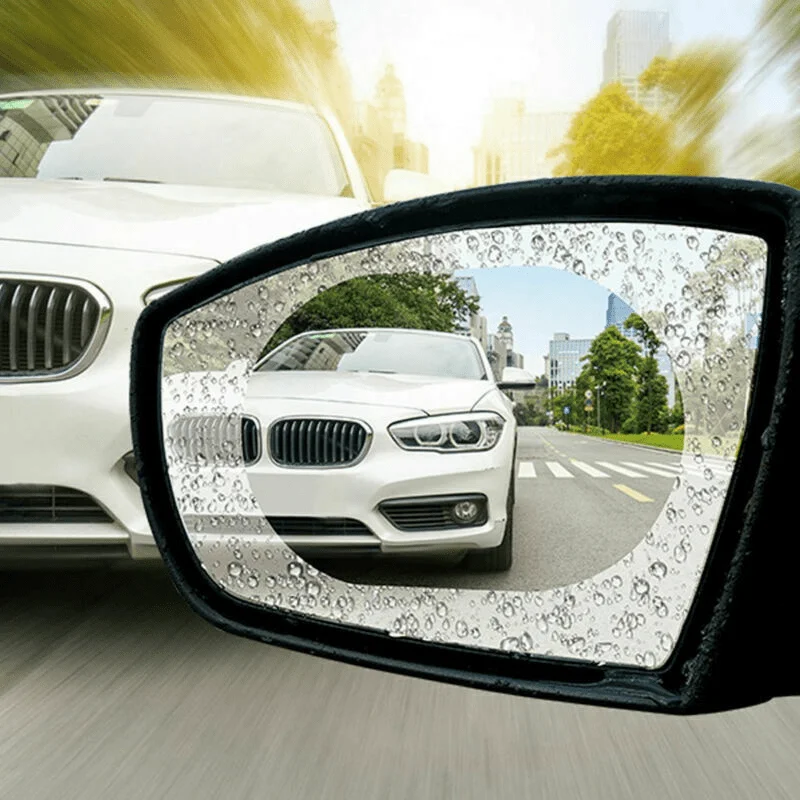 Car Rainproof Film Anti Fog Car Sticker Mirror Window Clear Film Rain Proof Waterproof Auto Sticker Accessories
