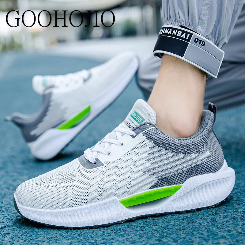 

Unisex New Casual Shoes Men Ourdoor Jogging Trekking Sneakers Lace Up Breathable Shoes Women Comfortable Light Soft Hard-Wearing