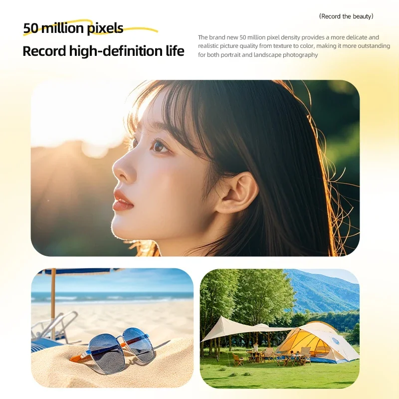 Digital camera Xiaomi 4k Digital Camera Retro CCD Portable Camera 50 Million Pixels Auto Focus Entry-level Dual Flash Student CCD