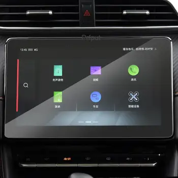 Pellicola per schermo in vetro temperato per auto per MG ZS 2020 2021 Pellicola per schermo di navigazione GPS da 10.1 pollici Accessorio adesivo per interni in vetro