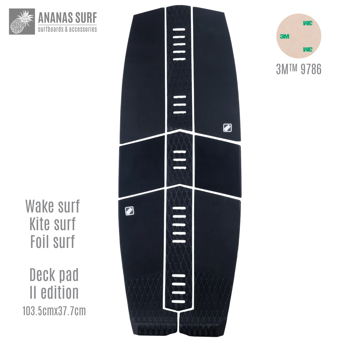 Ananas Surf Wakesurf Skimboard Foilboard Kitesurfboard Dek Tapijten