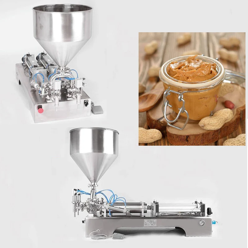 

Small Semi-Automatic Honey Glass Bottle Filling Machine Honey Sauce Chili Sauce Filling Machine
