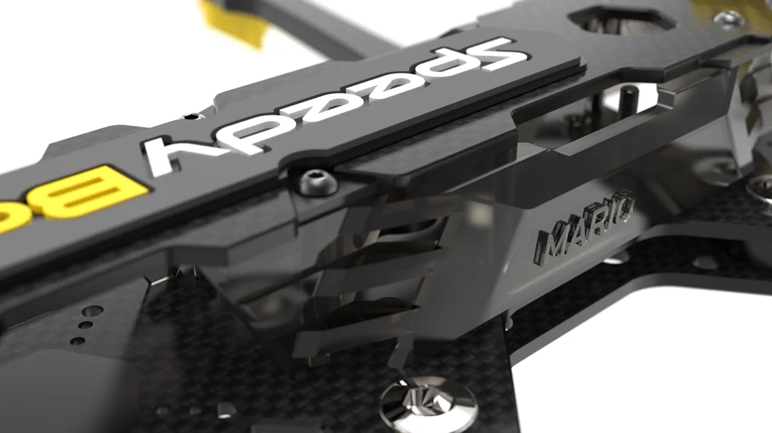 SpeedyBee Mario Fold 8 Inch Long Range FPV Frame, Folding Carbon Fiber Frame for
