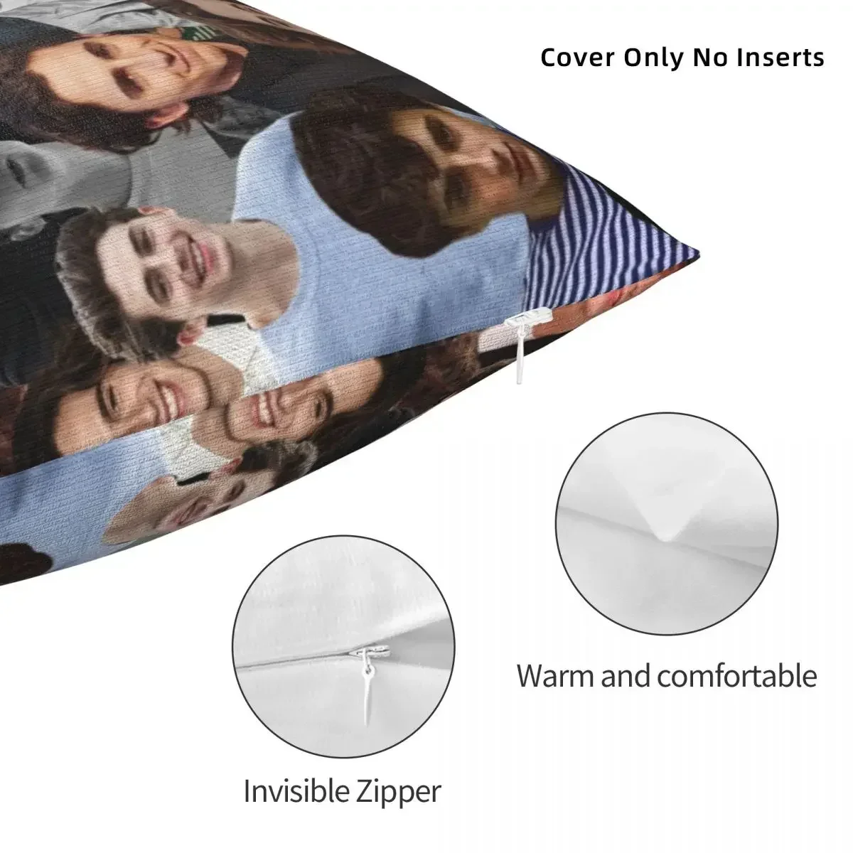 Timothee Chalamet photo collage Throw Pillow Cushions For Sofa Luxury Sofa Cushions pillow covers decorative 3