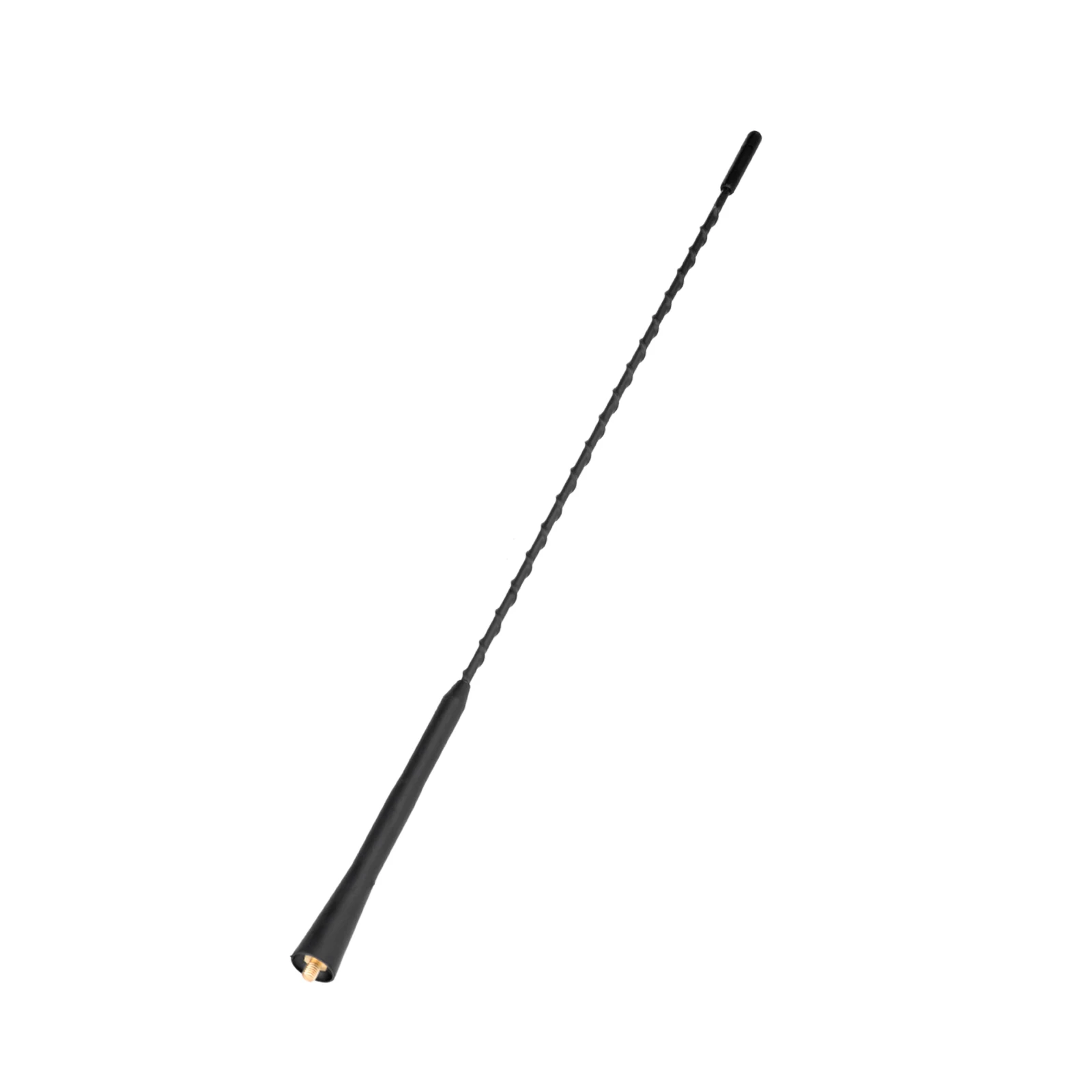 Waterproof Car Boat Radio Antenna Stainless Steel Core Black