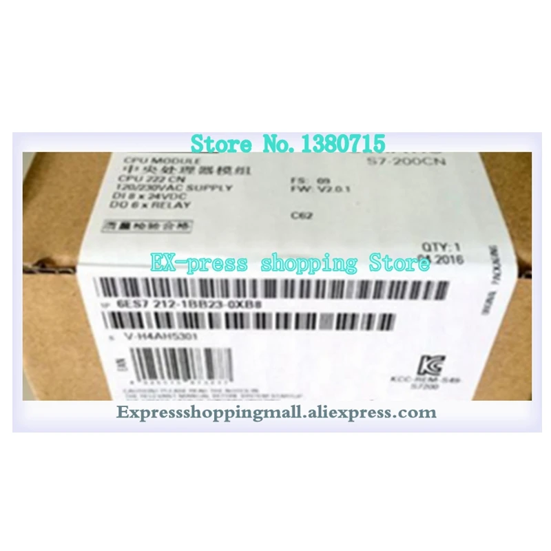 

Модуль ПЛК 6ES7212-1AB23-0XB8 6ES7212-1BB23-0XB8 6ES7214-1AD23-0XB8 6ES7214-2BD23-0XB8 в коробке