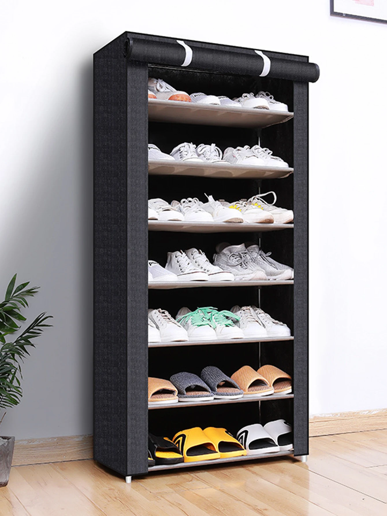 Shoe Cabinet 10/8/6Layers Dustproof Fabric Organizer Stand Holder Hallway Saving Space Shelf Home Furniture Storage Shoe Rack shoe rack,shoe organizer,shoe cabinet