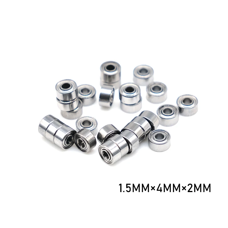 ABEC-9, 1,5x4x2mm, L-415ZZ, W68, 1.5ZZ, 10 pcs