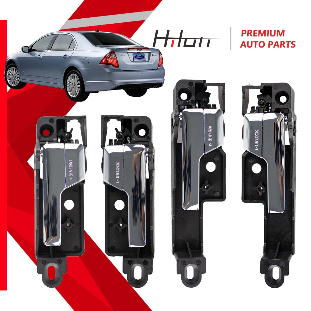 

4 двери внутренняя дверная Ручка хромированная для Lincoln MKZ Mercury Milan Ford Fusion 6E5Z-5422601-A 6E5Z5422601A