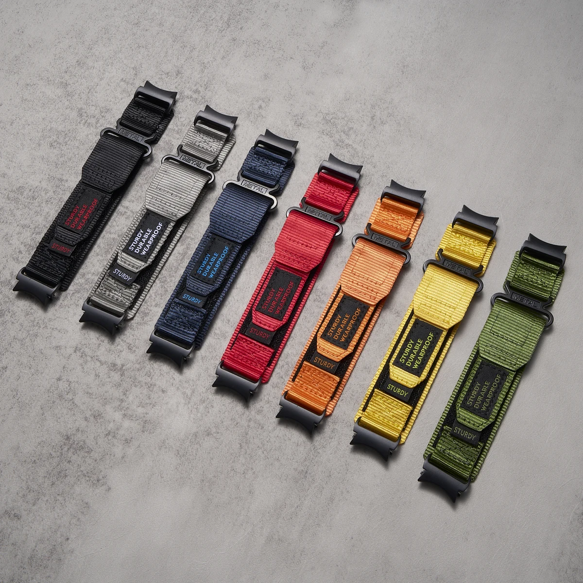 Seamless Nylon Smartwatch Strap Bracelet - No Gaps Design