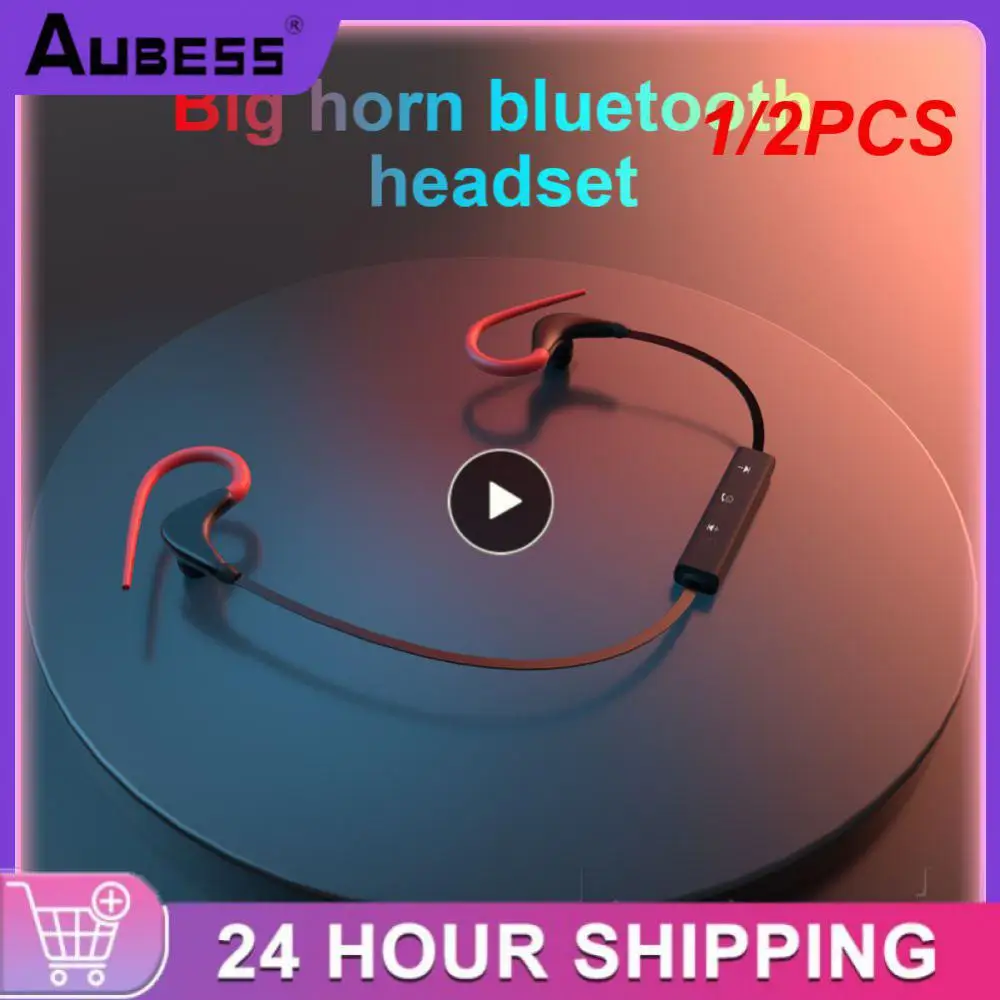 

1/2PCS Sport Headphone Wireless Earphones Waterproof audifonos earphone Stereo bass Headset with Mic for