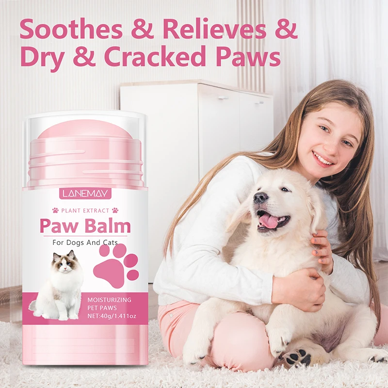 40g Cats Paw Protector Cream Cat Nose And Paw Balm Pet Feet Moisturizer Foot Cream For Dog Crack Feet Repair Pet Accessories 2