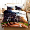 Baseball Sports Bedding Set Duvet Cover Pillowcase 100% Polyester King Size 3D Comforter Digital Printing Quilt Cover For Boys 4
