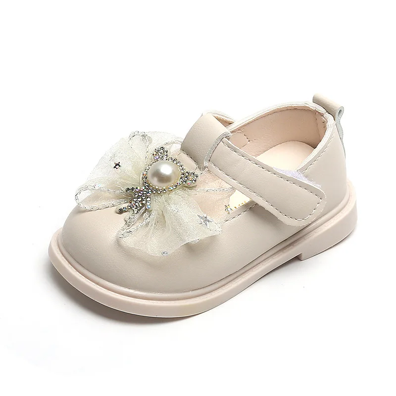 Soft Soled Baby Girl Bow Shoes 5