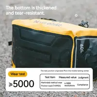 Naturehike IPX6 40L 60L 90L PVC Outdoor Waterproof Bag Motorcycle Tail Bag Camping Travel Luggage Carrier Portable Trunk Storage 2