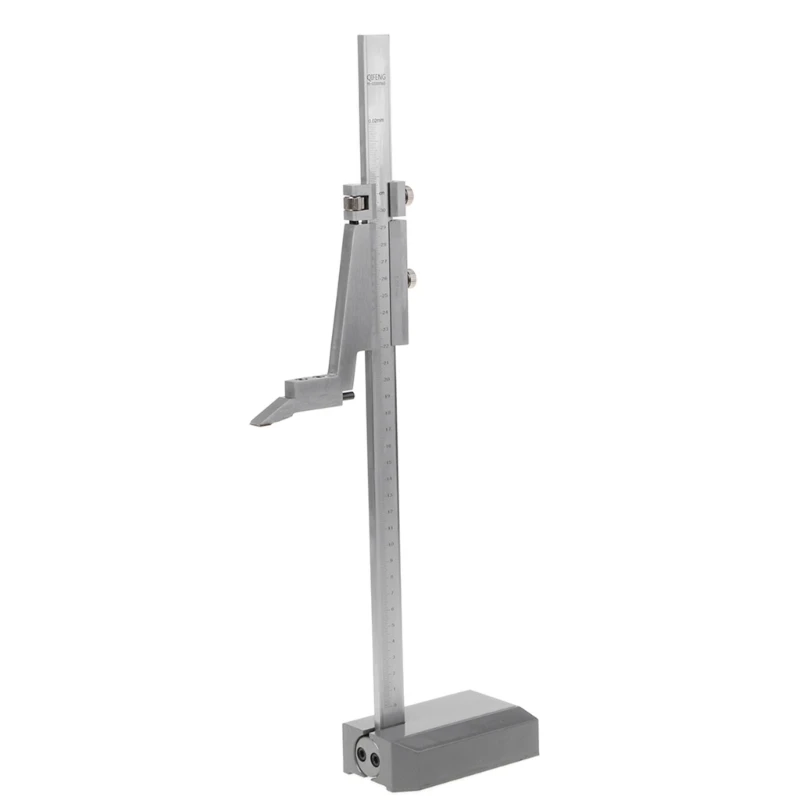 

Height Vernier Calipers 0-300mm Aluminum Alloy Height Gauge with Stand Measure Ruler Tools 0-12inch Gauges