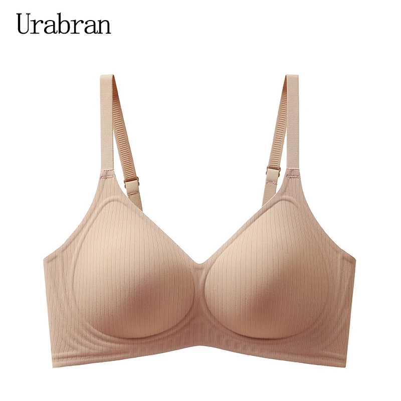 UBAU Soft Support Push-Up Small Comfortable Bra sexy lingerie No Rims  Seamless Underwear Anti-Sagging Gather Bras