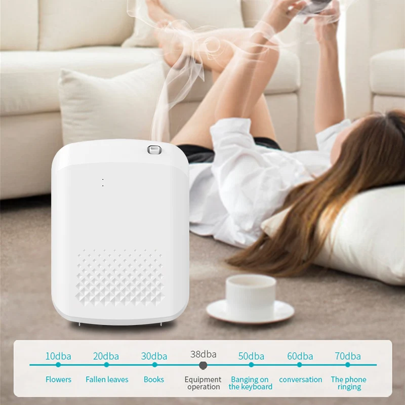 Bluetooth, queimador de incenso, capacidade do óleo essencial, 400ml, 1000m ³