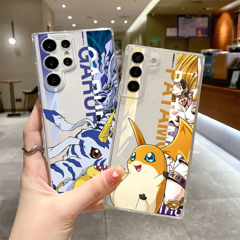 Digital Monster Digimon Cover Per Samsung Galaxy S21 S23 Ultra Note 20 Ultra 10 Plus 8 9 S22 S20 Fe Custodia In Silicone Funda