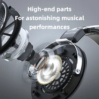 FiiO JT1 3.5mm Studio Headphones for Recording Gaming with Microphone, 50mm Diaphragms driver,HiFi Sound - Image 4