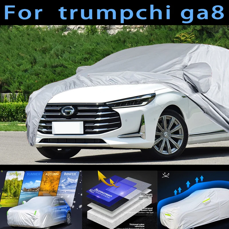 

For trumpchi ga8 Car protective cover,sun protection,rain protection, UV protection,dust prevention auto paint protective